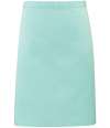 PR151 Colours Mid Length Apron Aqua colour image